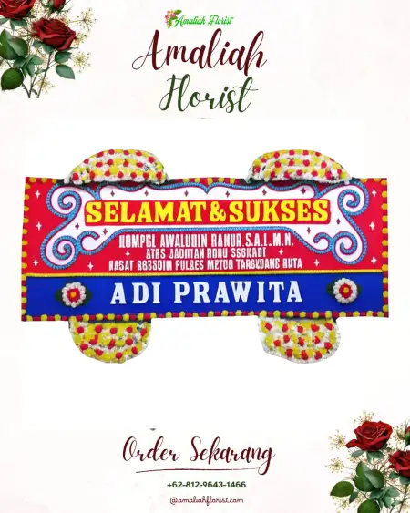 Papan Bunga Ucapan Selamat Umbuljaya
